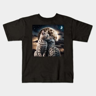 Bengals And The Moon Kids T-Shirt